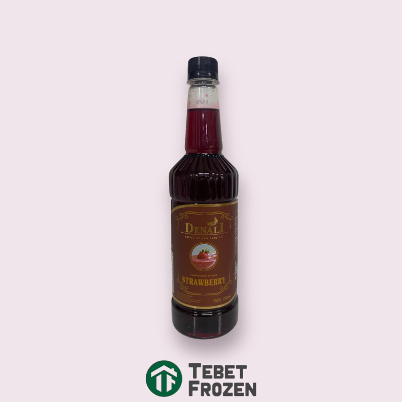 

DENALI STRAWBERRY SYRUP 750ML - TEBET FROZEN