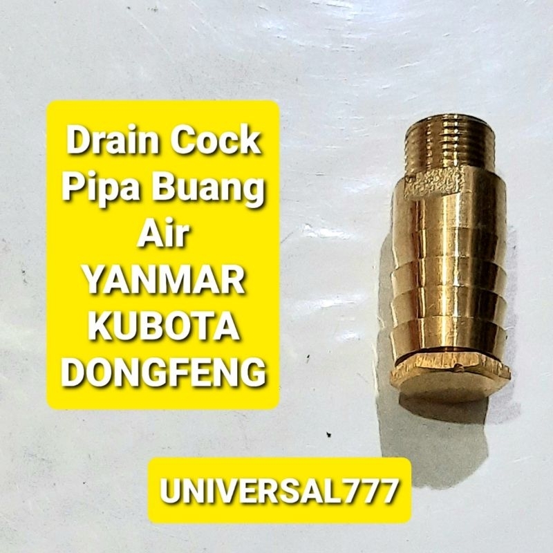 TS50 Sampai TS230 Drain Cock YANMAR TS 50 60 70 80 105 130 155 180 190 230 Kubota RD55 RD115 RD85 RD