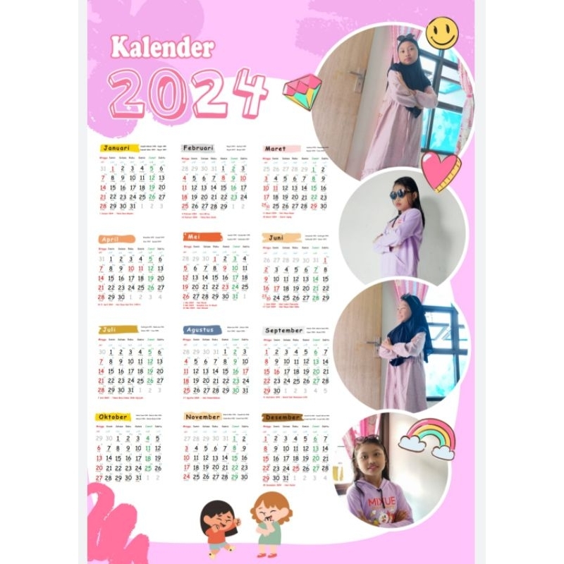 

KALENDER CUSTOM || KALENDER LUCU