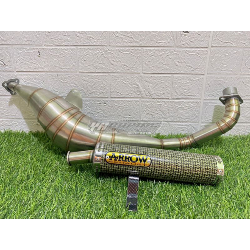 Knalpot Fiz R FizR F1ZR Kolong BM POWER ARROW Carbon Kevlar Asli