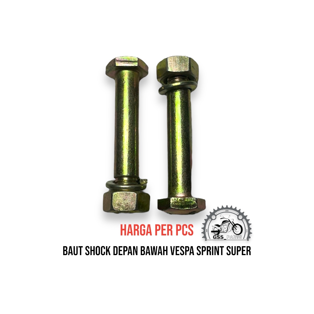 BAUT SHOCK DEPAN VESPA BAGIAN BAWAH VESPA SUPER SPRINT