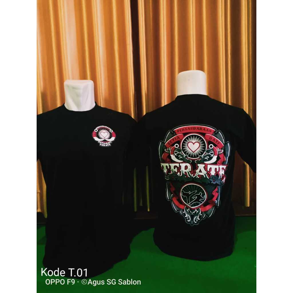 kaos terate jemper psht katun