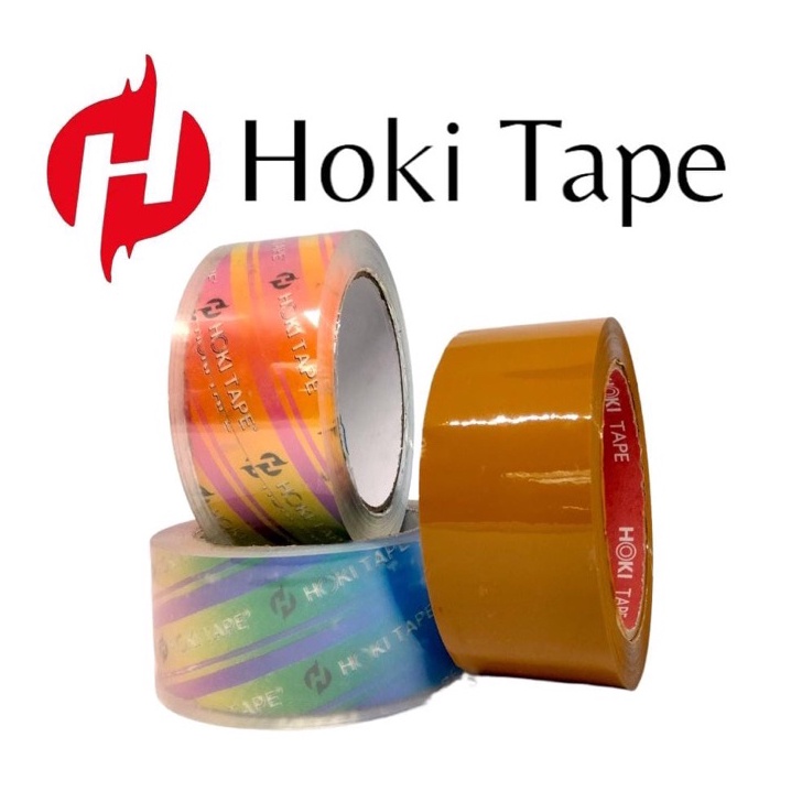

Paling Popular LAKBAN Super Clear HOKI tape 45mmx100yard dan coklat _______036 ➧➣✩✸