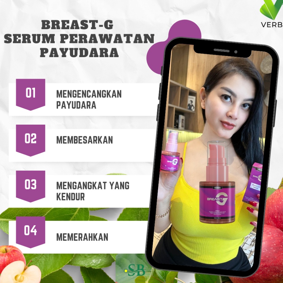 Best Produk BREAST G SERUM PENGENCANG PAYUDARA BREAST UP SERUM COLLAGEN PEMBESAR PAYUDARA BPOM BREAS