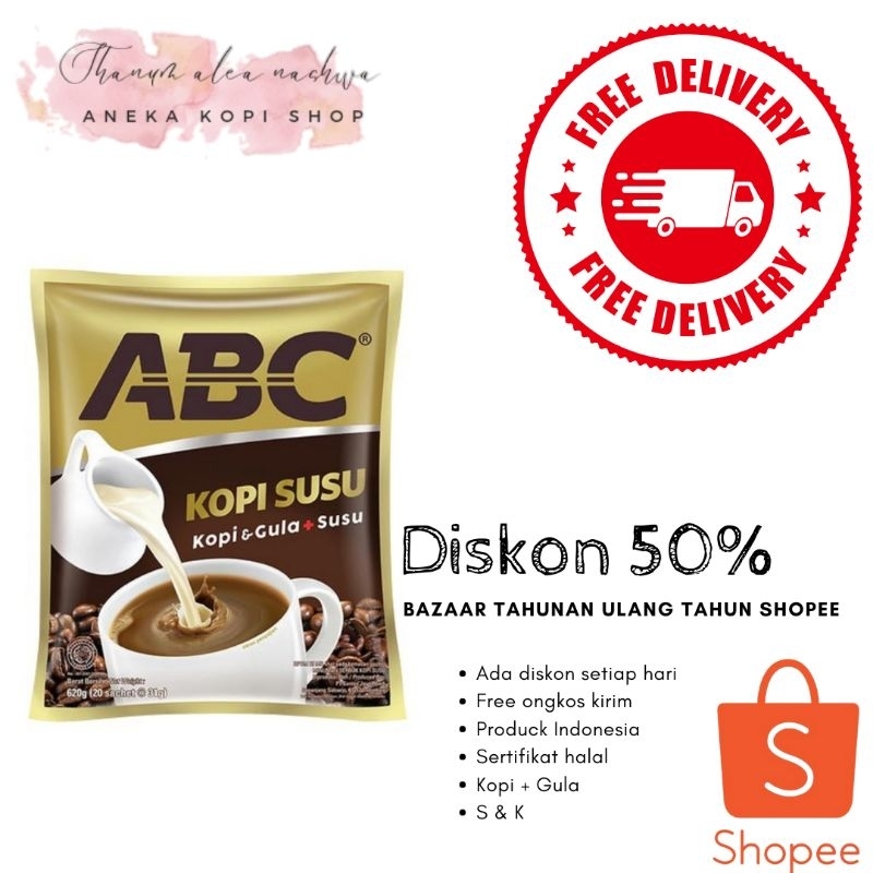 

ABC Kopi Susu Instan 30g