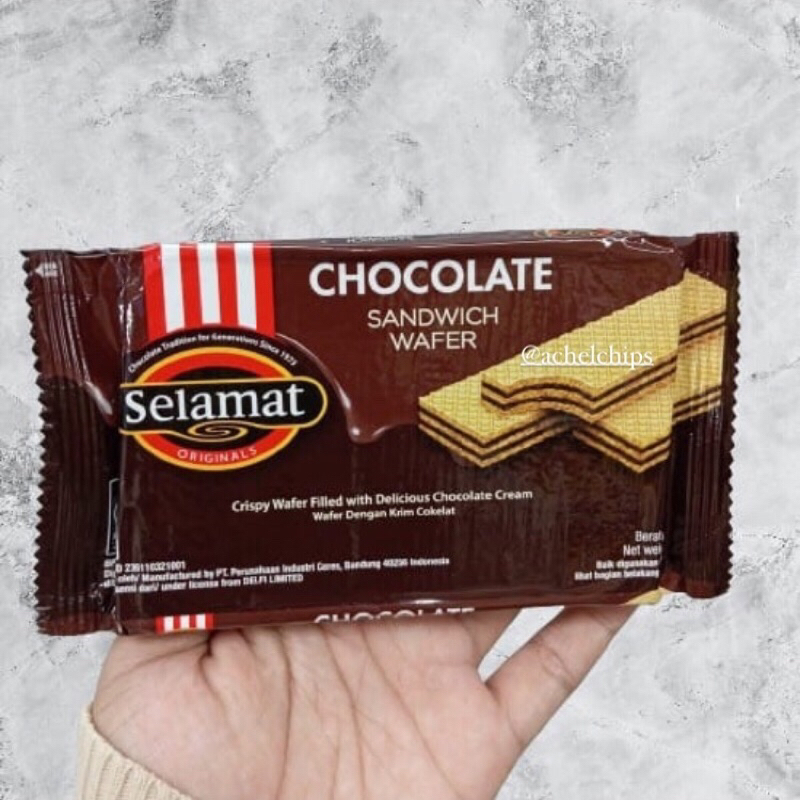 

Wafer Selamat Chocolate 45 gr