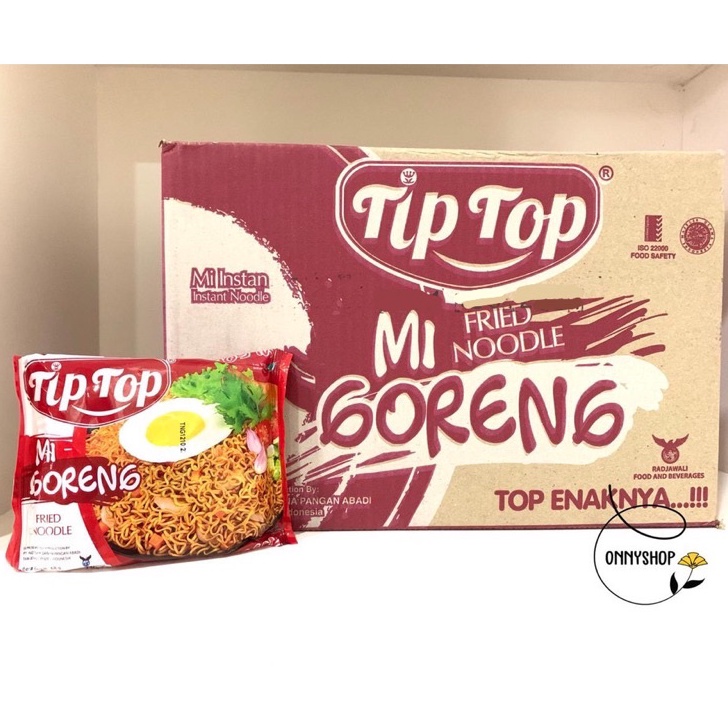 

Baru MIE TIPTOP MIE TIP TOP 68 GRAM 1 DUS ISI 40PCS - MIE INSTANT PALING MURAH !!