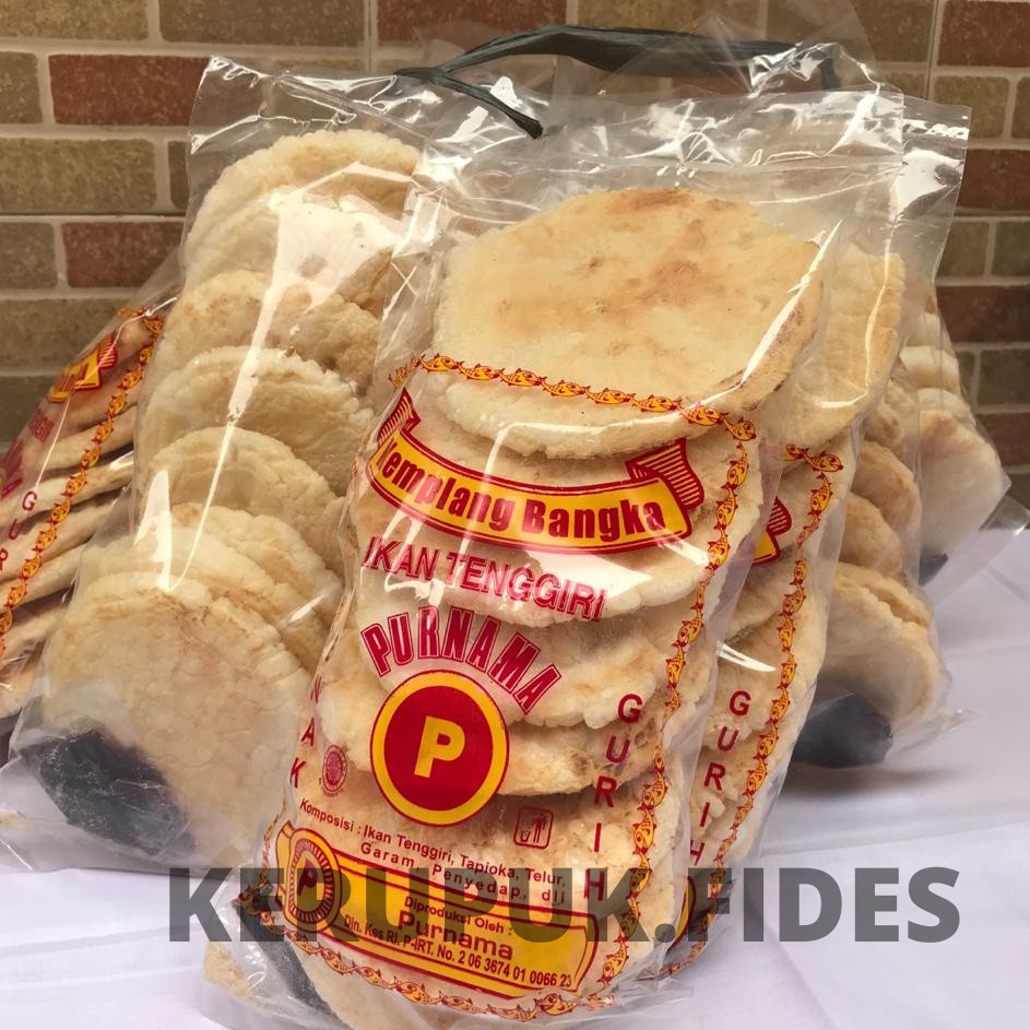 

Ready stock Kerupuk Kemplang Bangka Merk Purnama - Isi 8 Pcs Pedas Gurih Enakk!