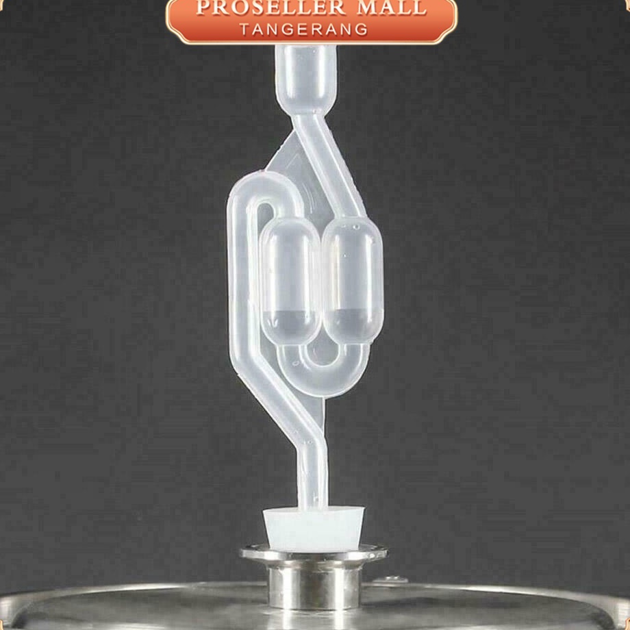 MODEL BRI096 Airlock Fermentasi Wine Galon / Alat Fermentasi Wine Plastik Airlock Fermentasi Galon