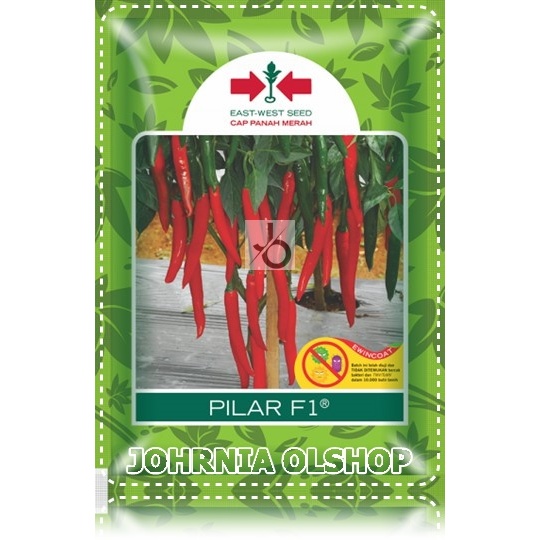 Johrnia 5 Benih Biji Cabe Besar PILAR F1