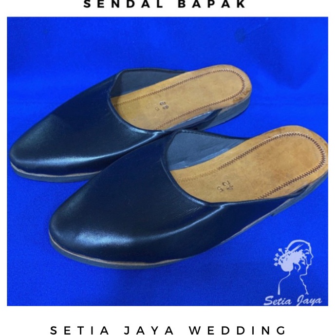 Terbaik.. Selop Bapak Kulit/ Selop Pengantin Pria/ Selop Pria JUMBO size/ Selop Among Tamu.