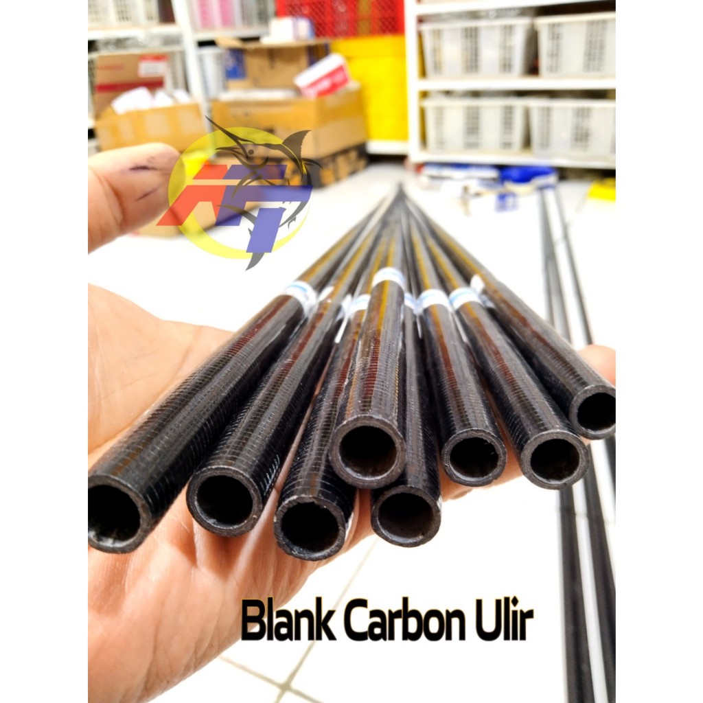 BLANK HOLLOW JORAN ROD CARBON ULIR CASTING  210 CM kualitas Bagus Togame