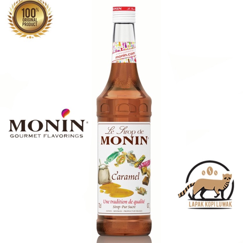 

Ready Stock Caramel Syrup Merk Monin