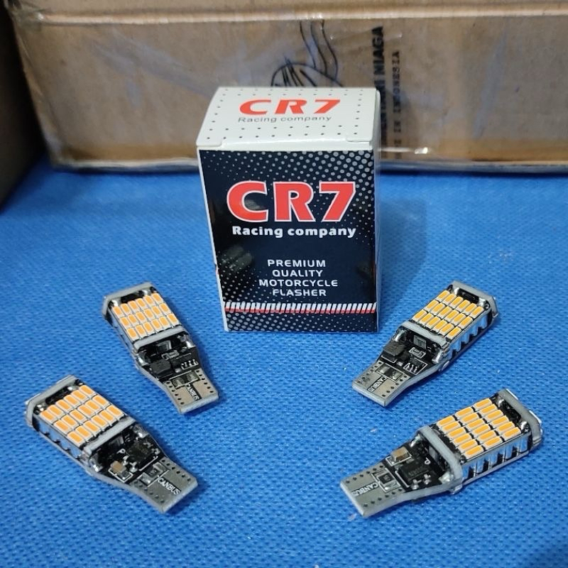 PROMO 1 PAKET LAMPU SEIN SEN DAJJAL 45MATA SUPER TERANG DAN FLASER SEN CR 7 / LAMPU SEN DAJJAL PLUS 