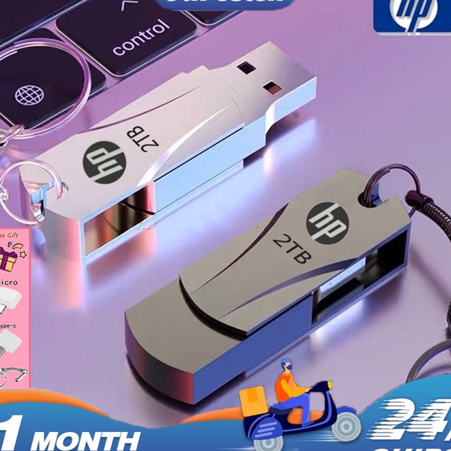 Terlaris HP Flashdisk 2TB Hp Flash Drive Metal Waterproof USB 3.0 Pen Drive