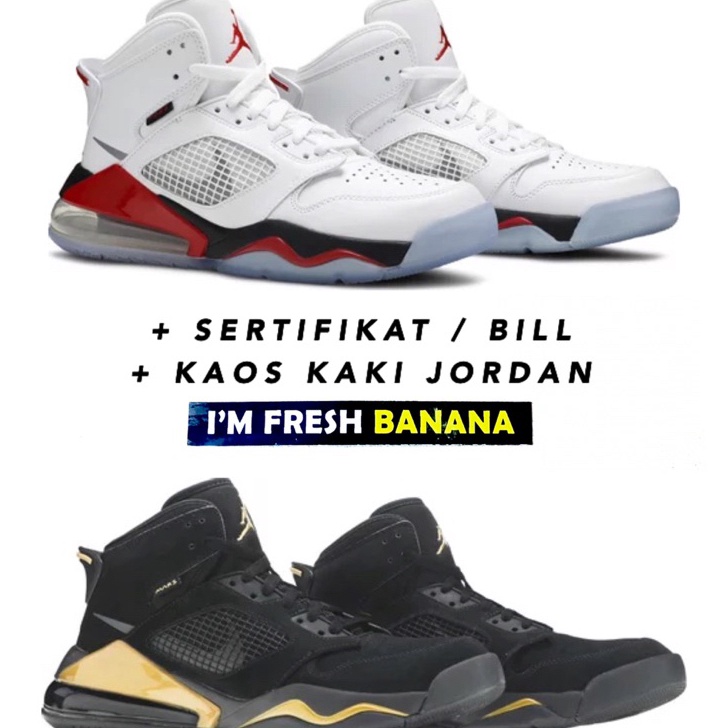 Promo Sepatu Basket 270 Mars Full All Putih Hitam White Red Black Gold ➨➤✹✴