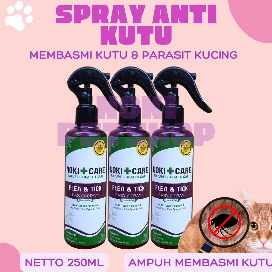 Pro Hemat [BISA COD] OBAT ANTI KUTU HEWAN ANJING & KUCING 100% BAHAN ALAMI FLEA REMOVER OBAT SPRAY S