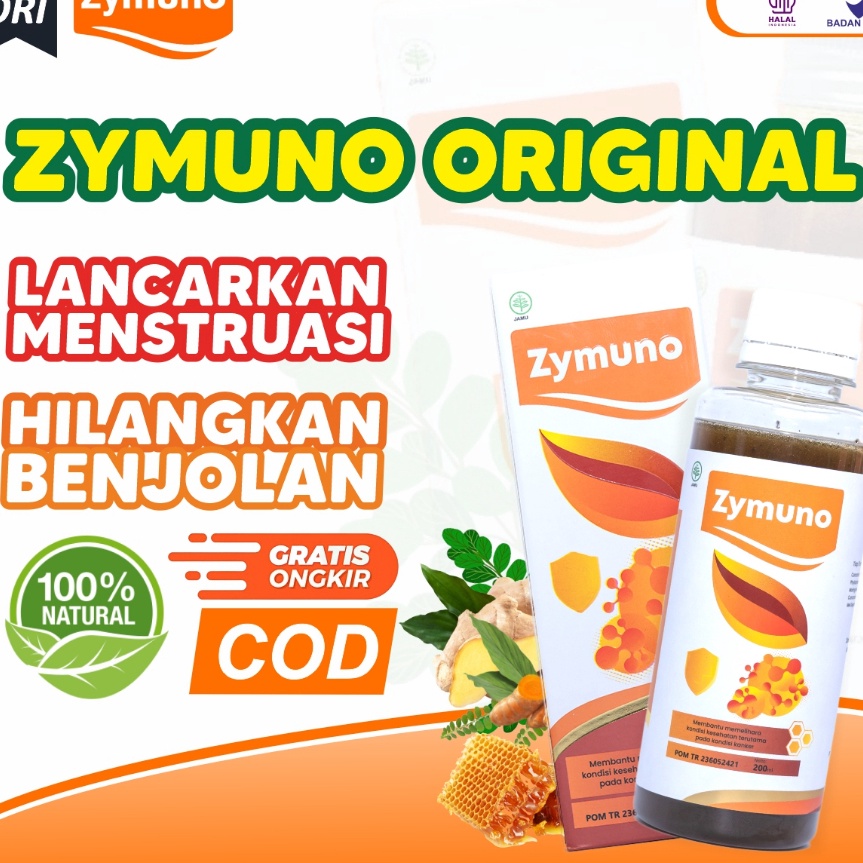 

Terbatas ZYMUNO Original 100% Asli Madu Herbal Peningkat Imun dan Berantas Keluhan