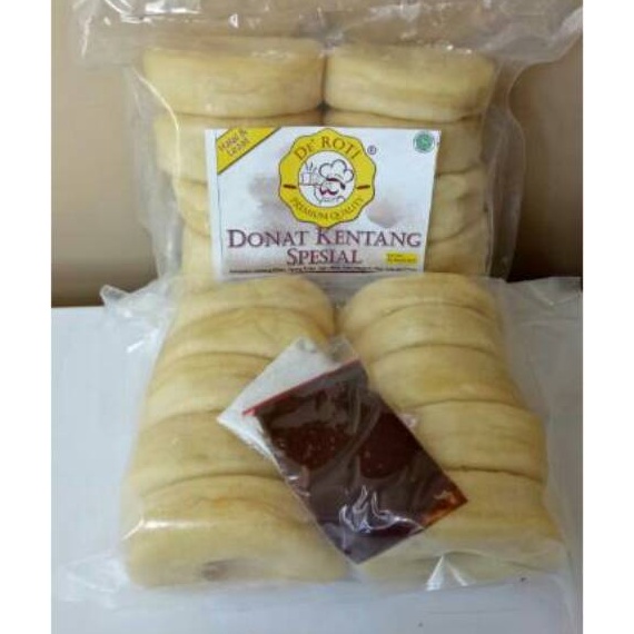 

Kirim Langsung Donat kentang PREMIUM De Roti spesial isi 10 pcs