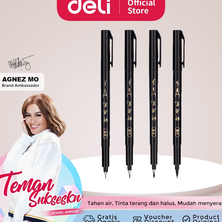 

Terlaris Deli Calligraphy Pen / Pulpen Pena Kaligrafi Tebal dan Mudah Menyerap 75514 ♪↔✴❆