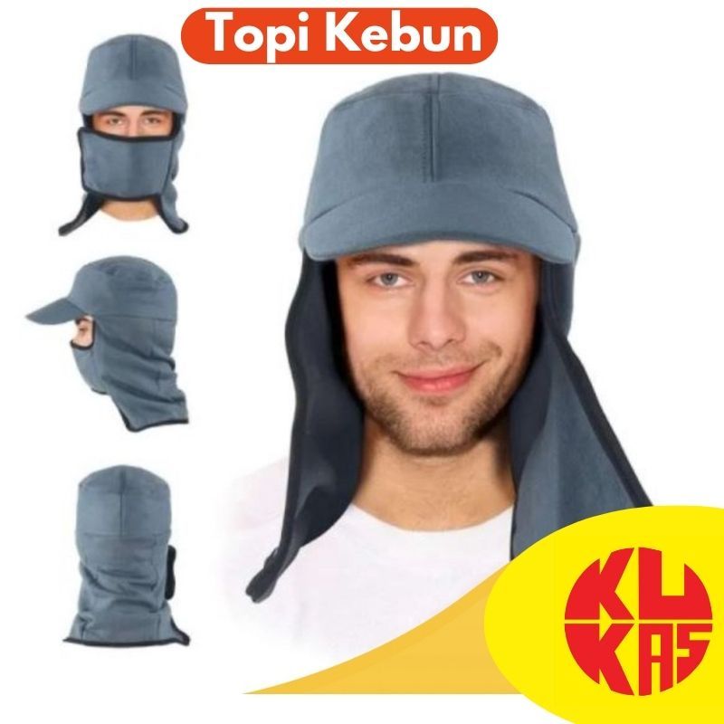 TOPI KEBUN ANTI PANAS  TOPI JEPANG ANTI PANAS TOPI MANCING PRIA ANTI PANAS TOPI SAWAH PETANI