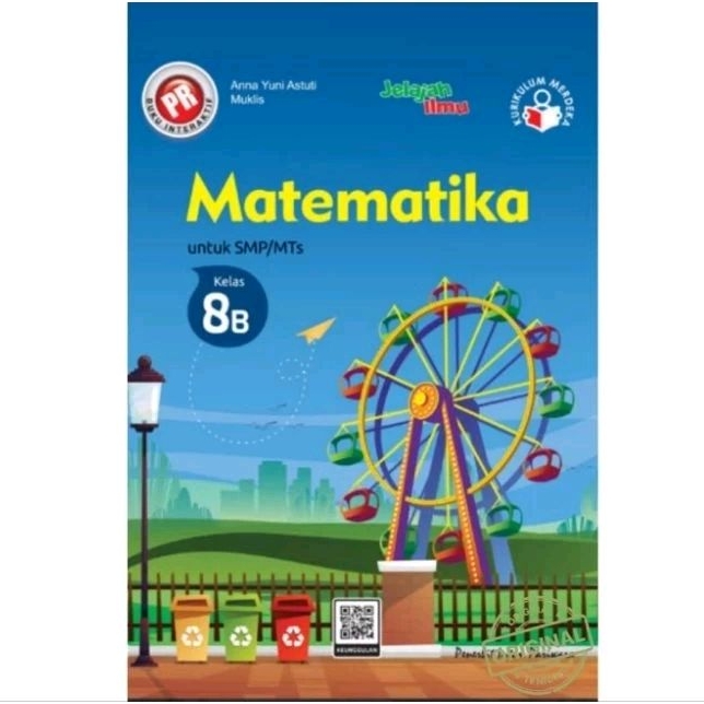 Buku PR / LKS Matematika SMP kelas 8, VIII semester 2 kurikulum merdeka intan pariwara 2023 - 2024