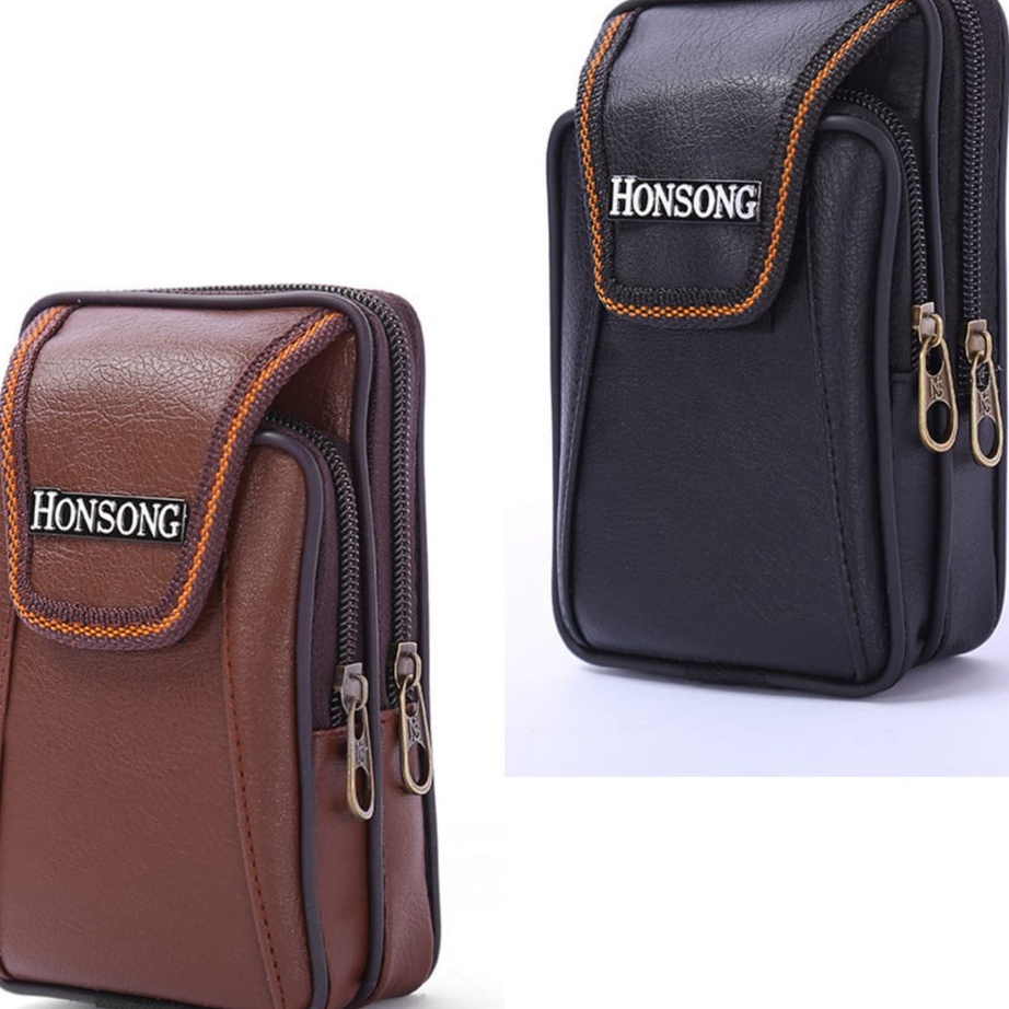 Ready DOMPET HP PINGGANG PRIA KULIT PREMIUM ORI SARUNG GLASVE HP COWOK KEREN BATAM BRANDED ORIGINAL