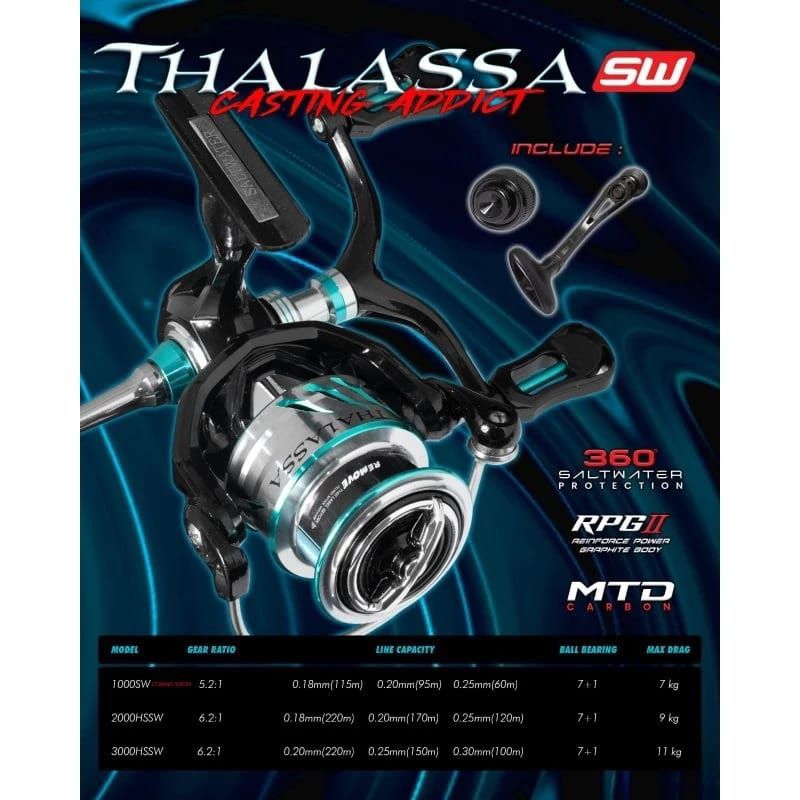 reel pancing daido Thalassa sw