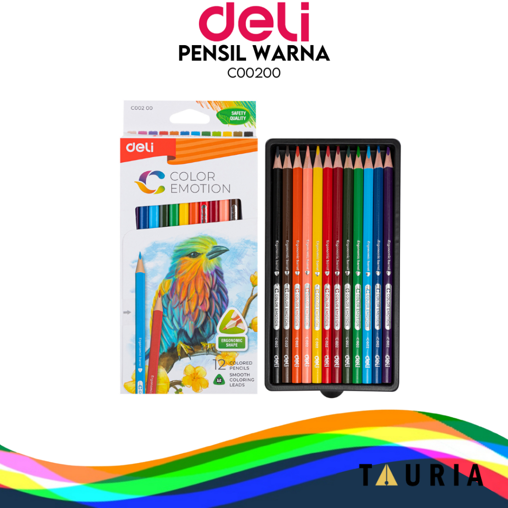 

DELI PENSIL WARNA PANJANG 12 WARNA C00200