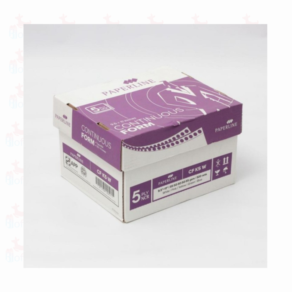 

Kertas Continuous Form 5 Ply W Paperline / CF K5 W