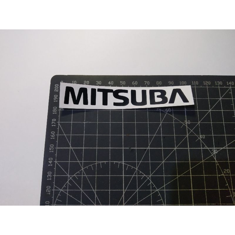 

cutting stiker mitsuba