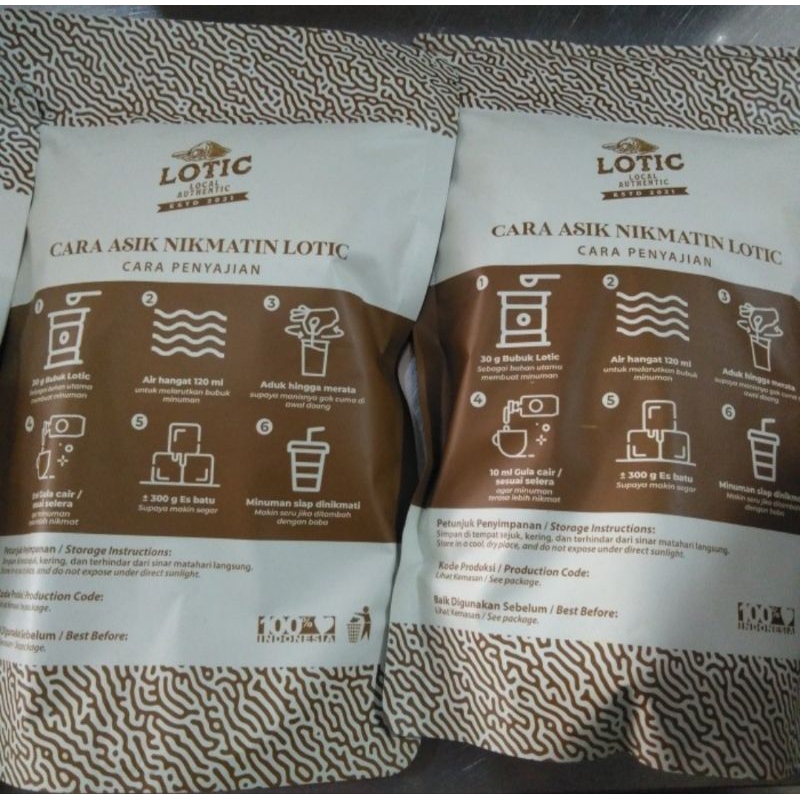 

BUBUK MINUMAN LOTIC 500G