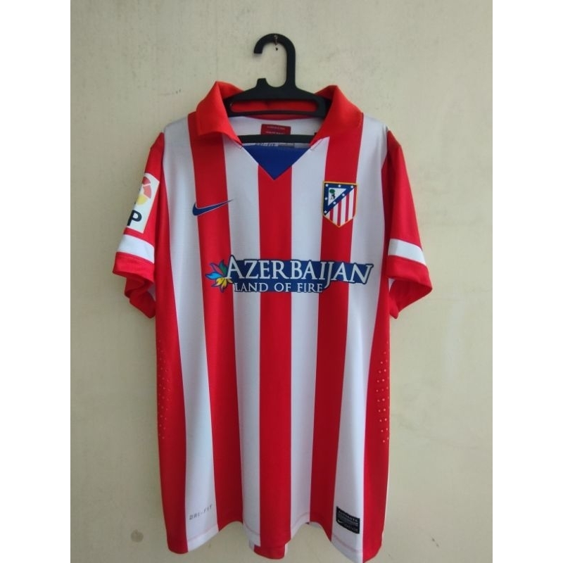 Jersey Atletico Madrid Home 2013 David Villa
