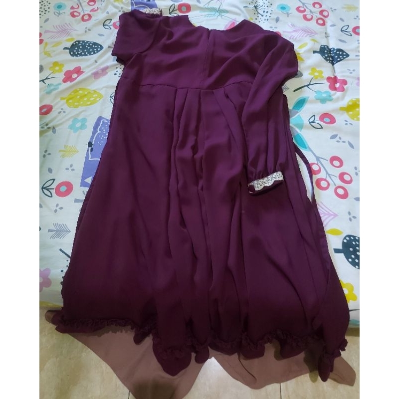 gamis ICM polos zahidah