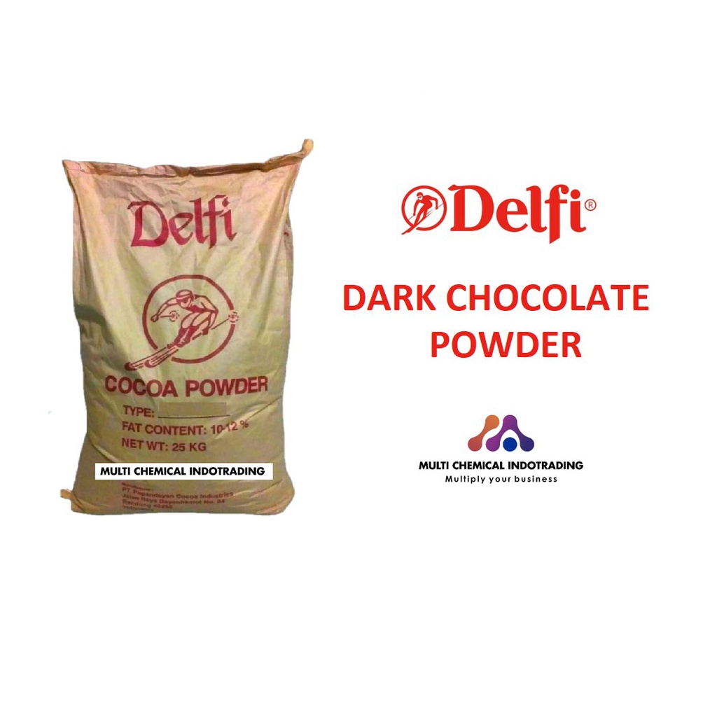 

[❁D80<] COKELAT BUBUK DELFI 500 GR - DELFI PURE COCOA POWDER - COKLAT BUBUK MURNI - DARK [230]