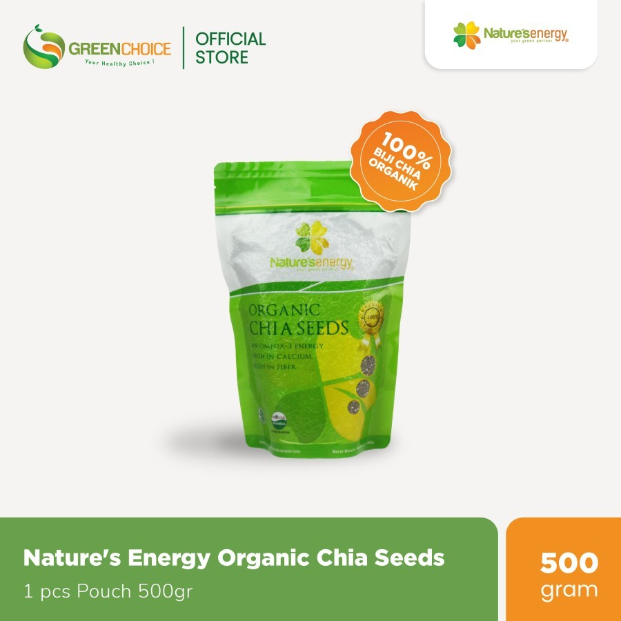 

Nature's Energy Organic Chia Seeds 500gr