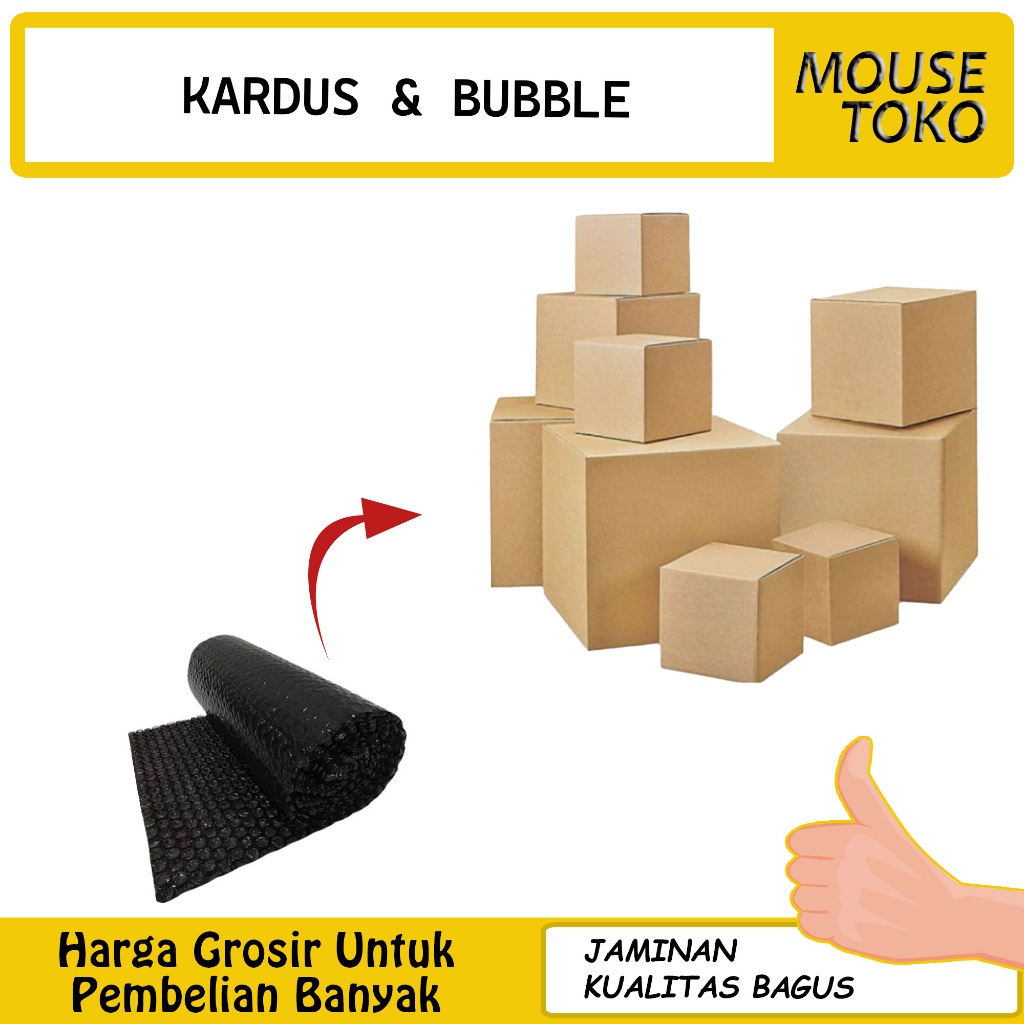 

Extra Packing Kardus Dan Bubble