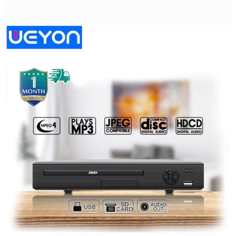 DVD / VCD Player Weyon Sakura DVD-2608 Pemutar DVD/VCD Karaoke