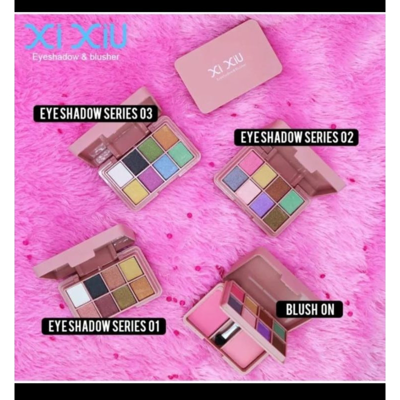 XI XIU EYESHADOW & BLUSH ON