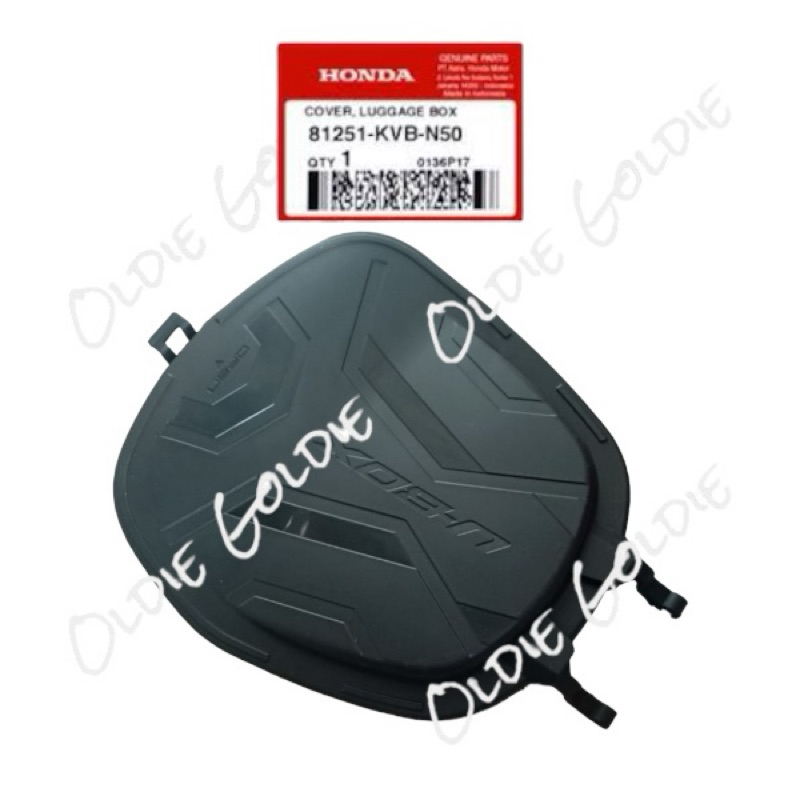 81251-KVB-N50 Cover Luggage Box Tutup Bagasi Vario 110 Techno Karbu