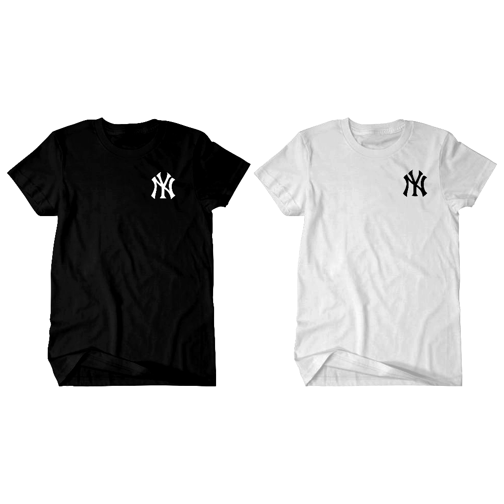 Kalemmerch Kaos Hitam - Mlb Pria Wanita