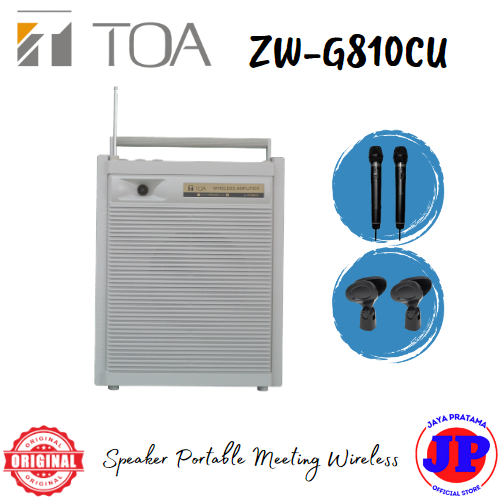 Toa ZW-G810CU Speaker Meeting Portable Aktif Original ZWG810CU