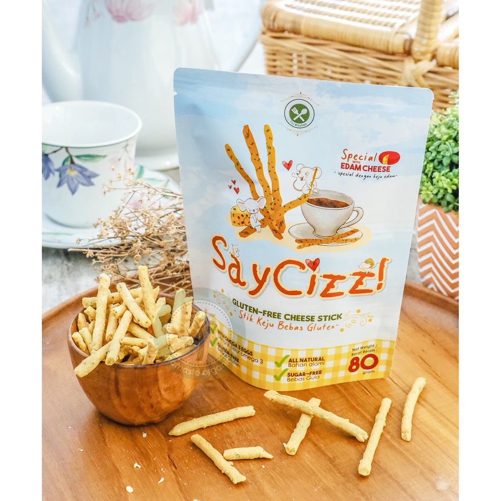 

T3rbat44s SAY CIZZ - GLUTEN CHEESE STICK 80GR Spesial Discount