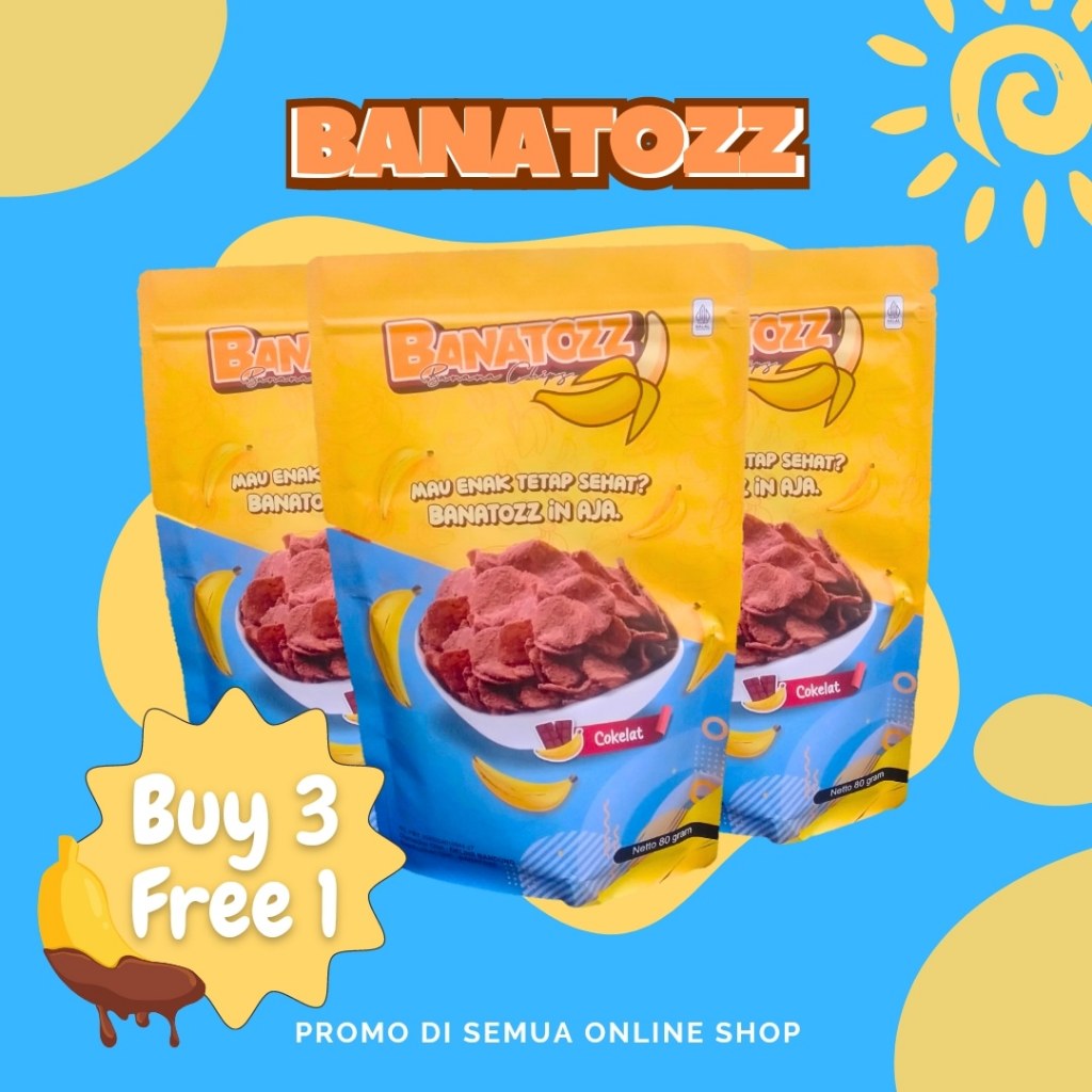 

Banatozz Keripik Pisang Coklat