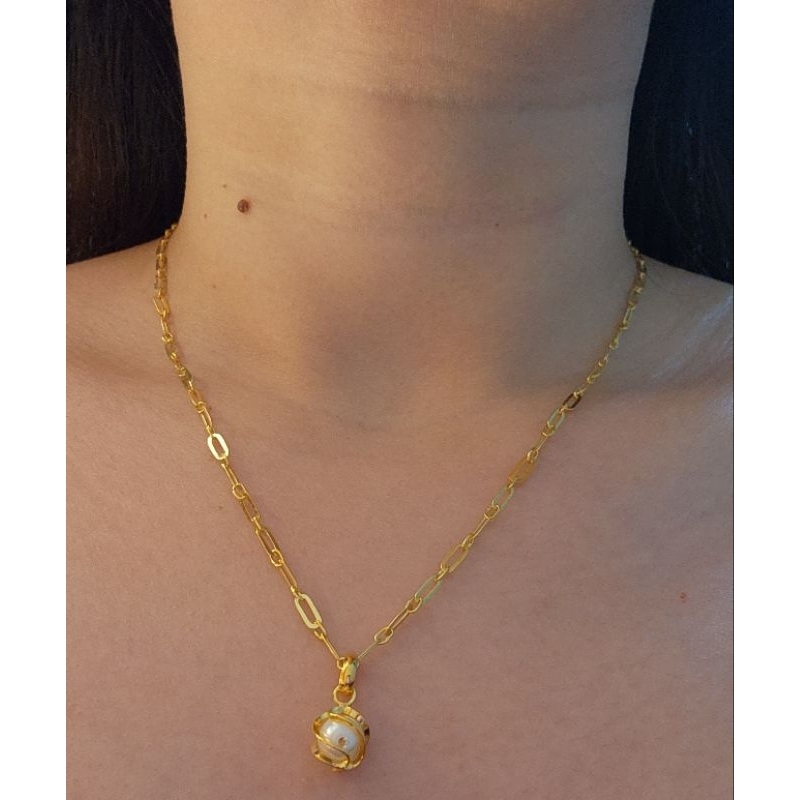 kalung paperclip mas muda