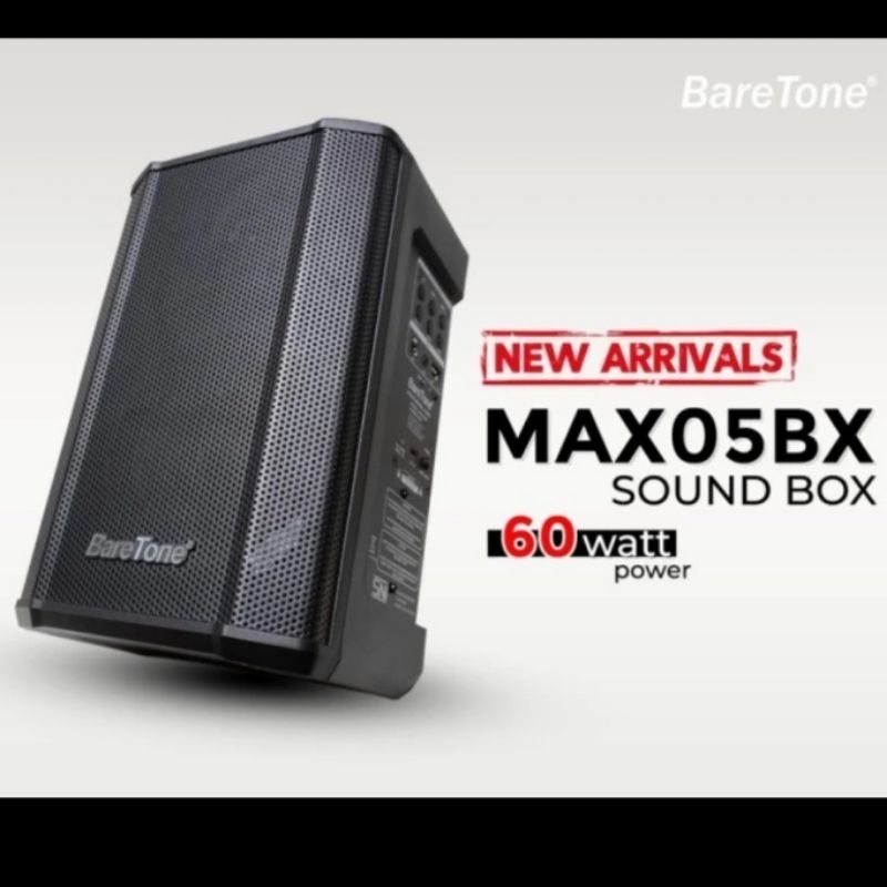 SPEAKER PORTABLE KARAOEKE BARETONE MAX 05 BX SPEAKER KARAOKE BLUTOOTH