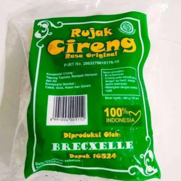 

D!skon rujak cireng original brecxelle isi 20 pcs In Sale