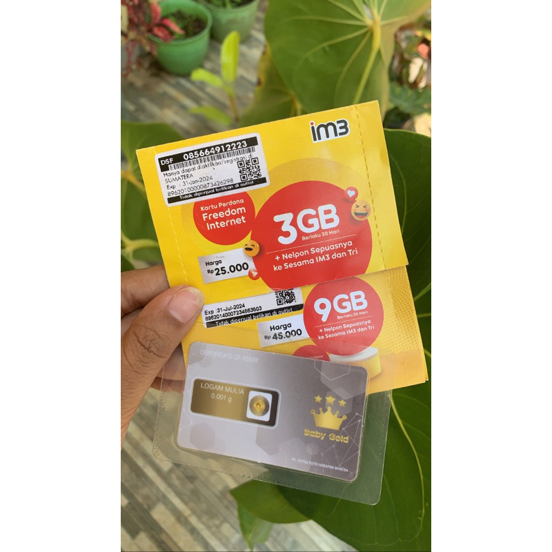 KUOTA INDOSAT BUNDLING HEMAT ( free gift )