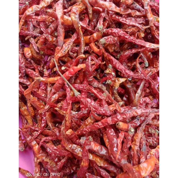 

[✩T15>] CABE MERAH KERITING KERING 1 kg Good product