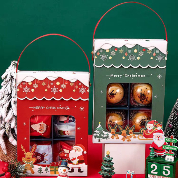 

Dijual Kotak Natal box cookies Christmas box kemasan natal kotak xmas new - Hijau Tua Berkualitas